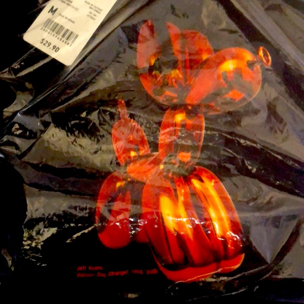 Uniqlo x UT x Jeff Koonz Balloon Dog Hoodie